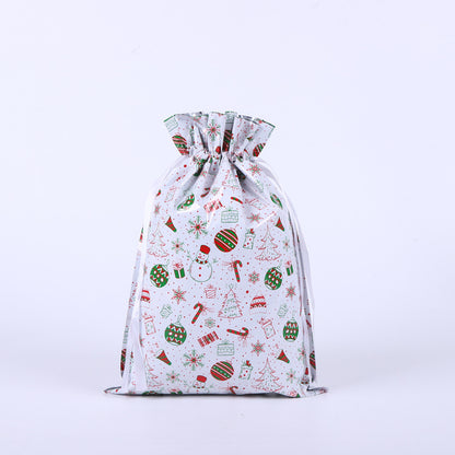 Christmas Drawstring Gift Bag