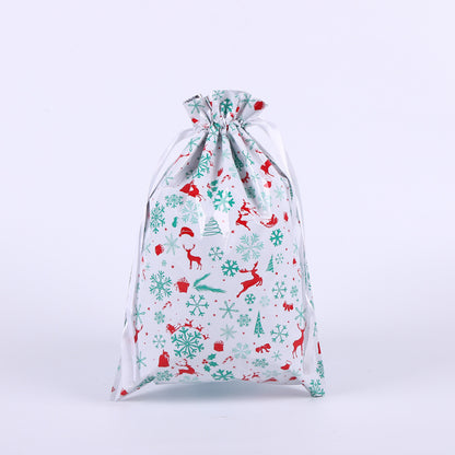 Christmas Drawstring Gift Bag