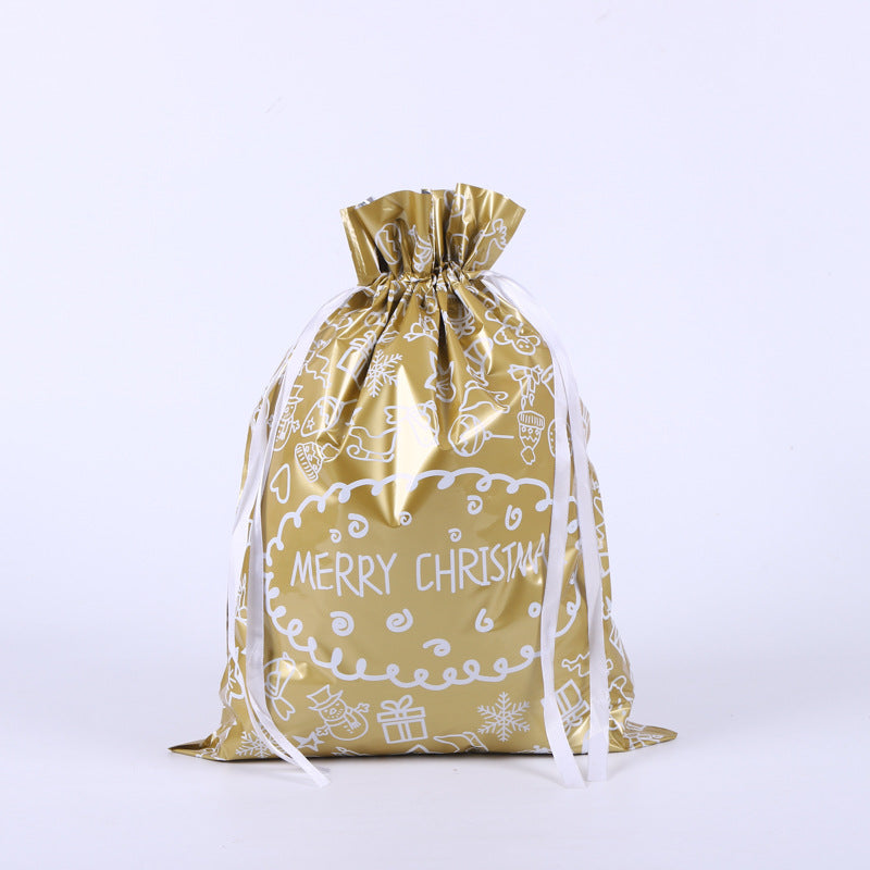 Christmas Drawstring Gift Bag