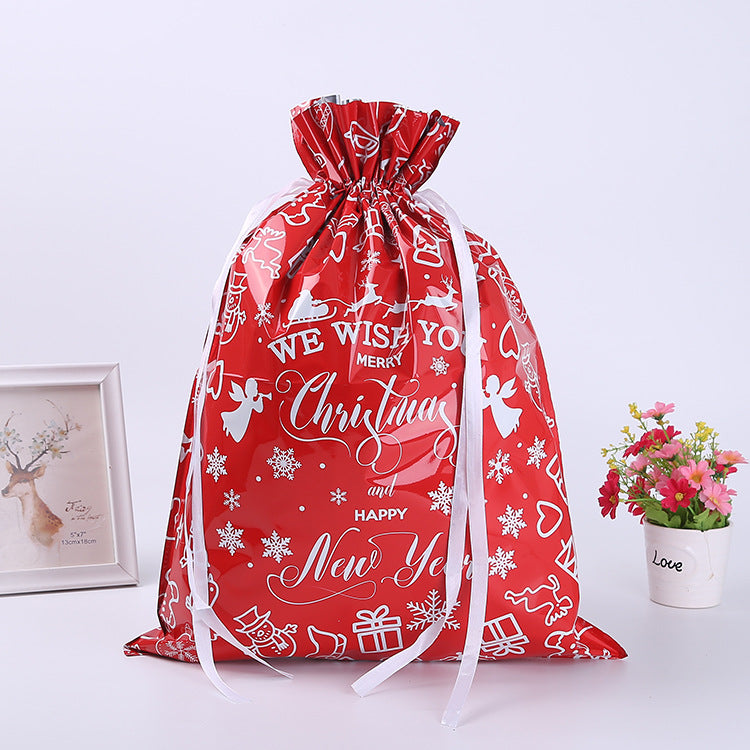Christmas Drawstring Gift Bag