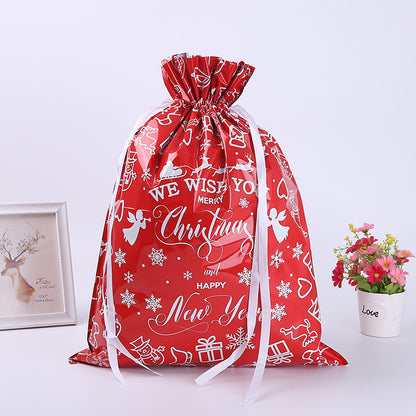 Christmas Drawstring Gift Bag