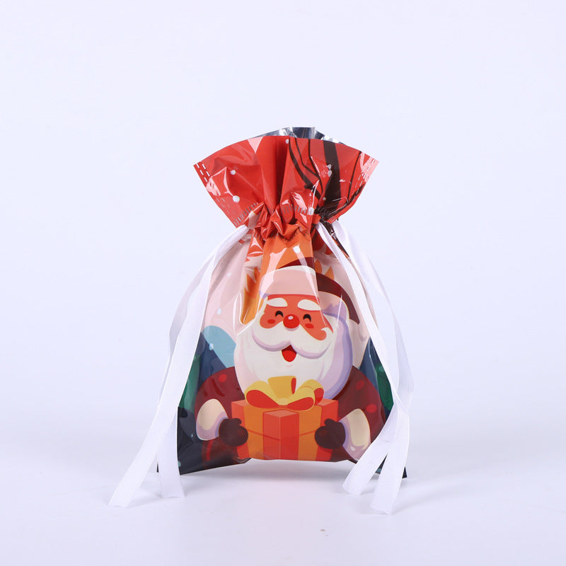 Christmas Drawstring Gift Bag