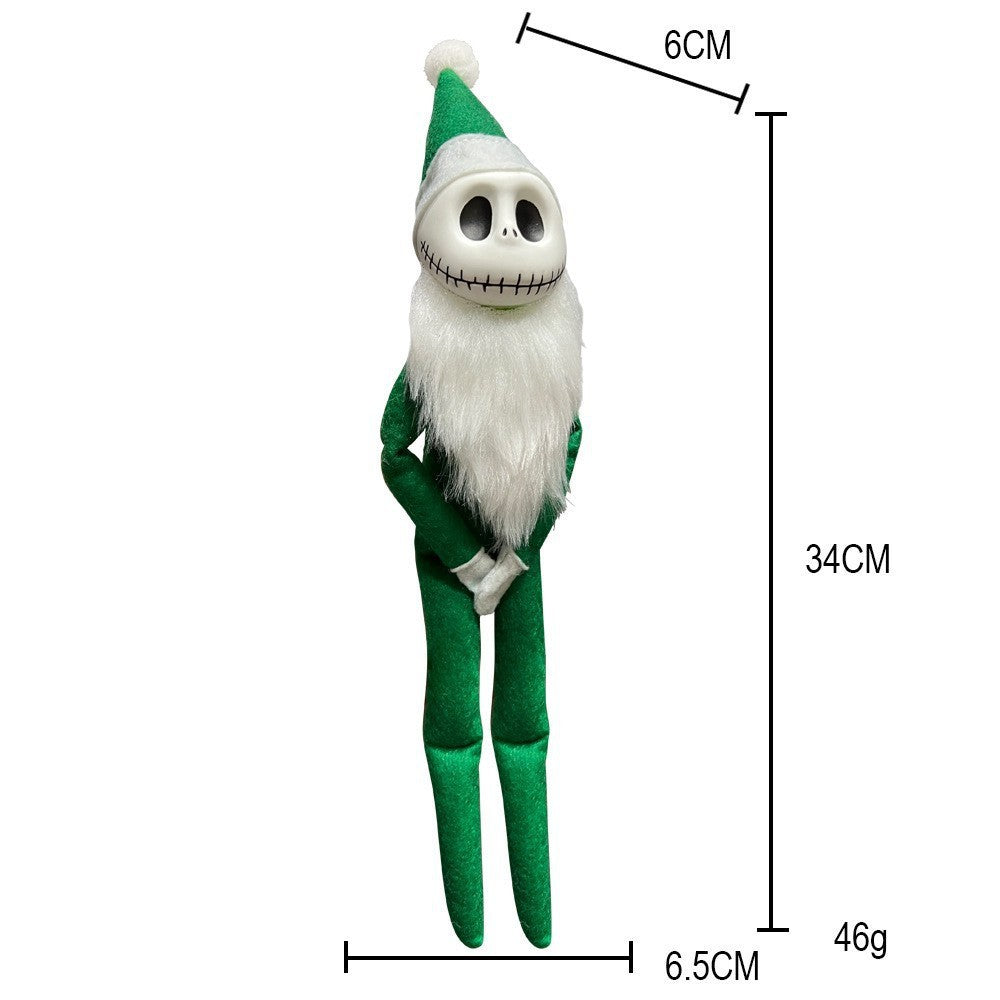Christmas Elf Plush Doll Holiday Decoration