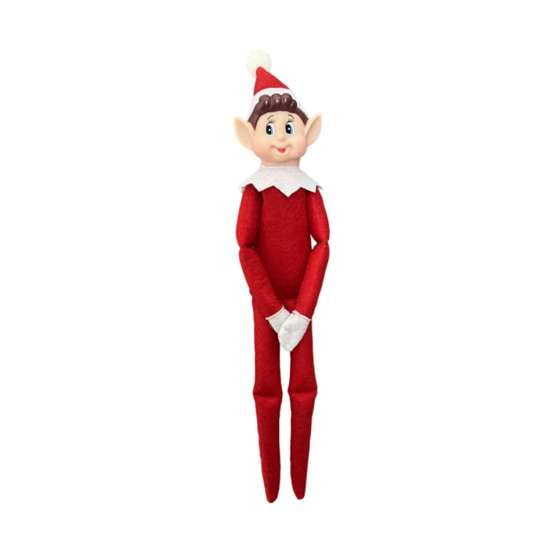 Christmas Elf Plush Doll Holiday Decoration