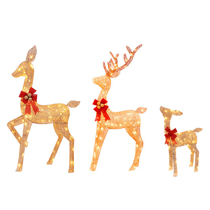 Christmas elk figurine