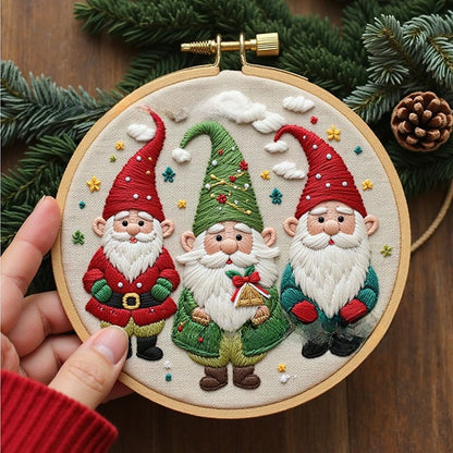Christmas embroidery material pack