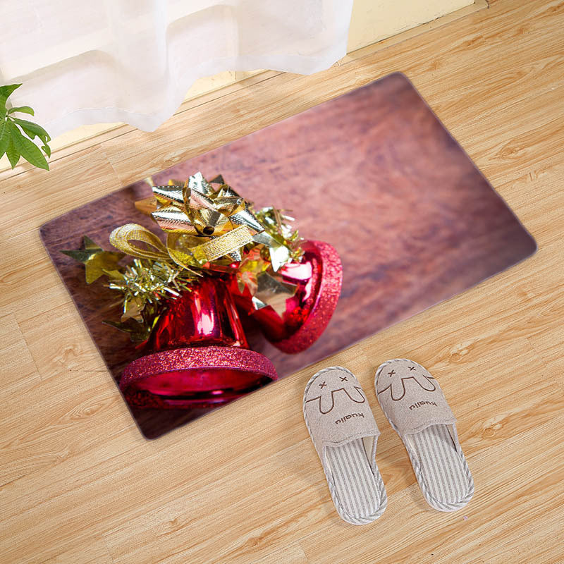 Christmas entrance mat
