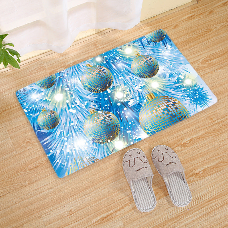 Christmas entrance mat