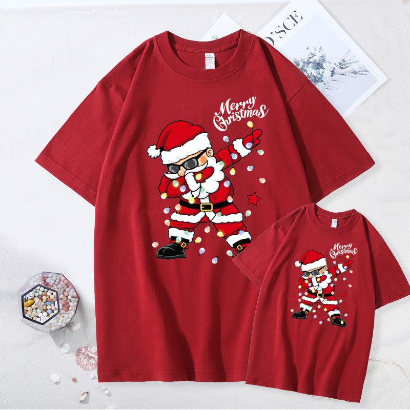 Christmas Family Matching Cotton T-shirt