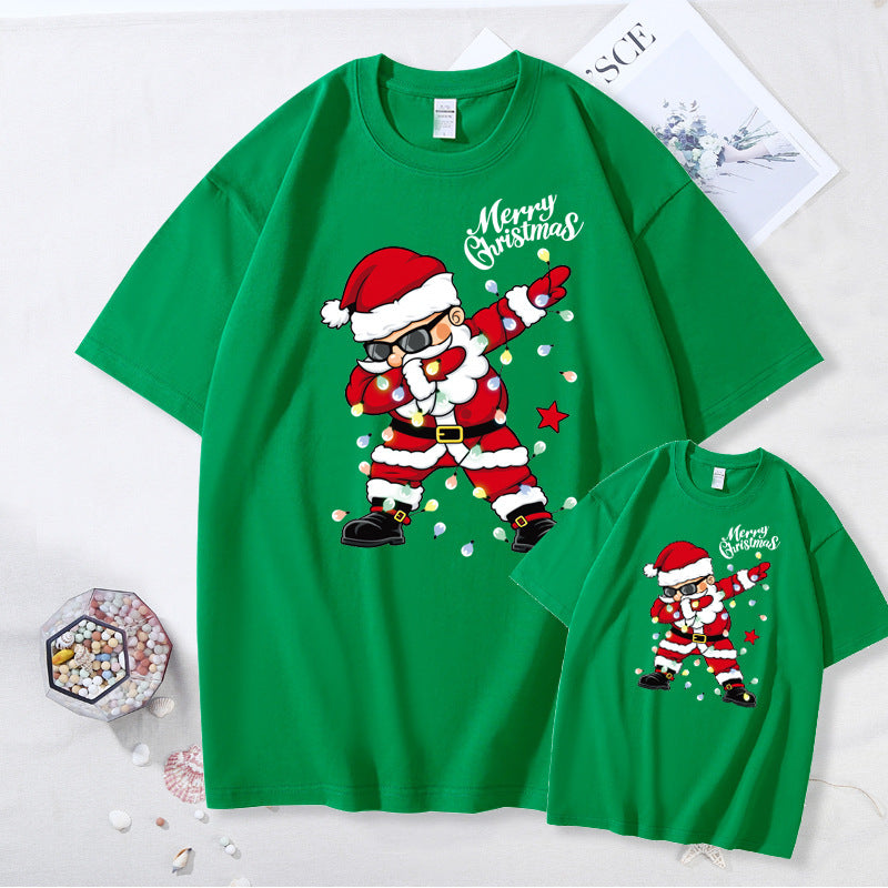 Christmas Family Matching Cotton T-shirt