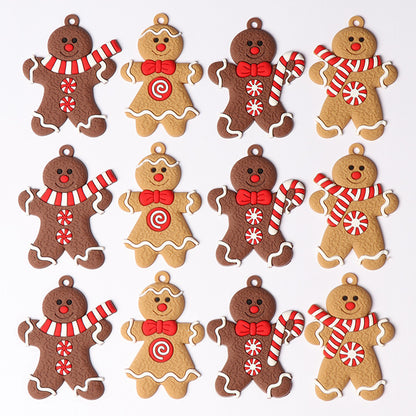 Christmas gingerbread man pendant