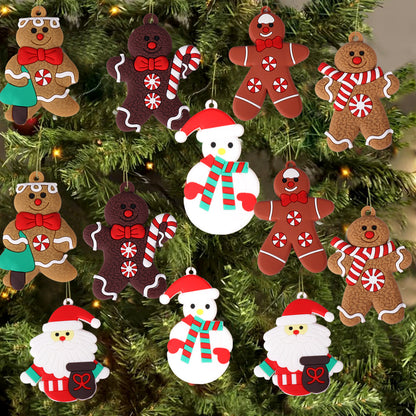 Christmas gingerbread man pendant