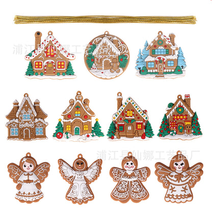 Christmas gingerbread man pendant