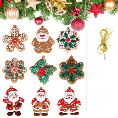 Christmas gingerbread man pendant
