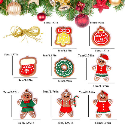 Christmas gingerbread man pendant