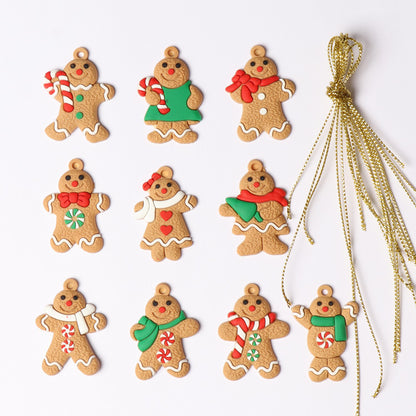 Christmas gingerbread man pendant