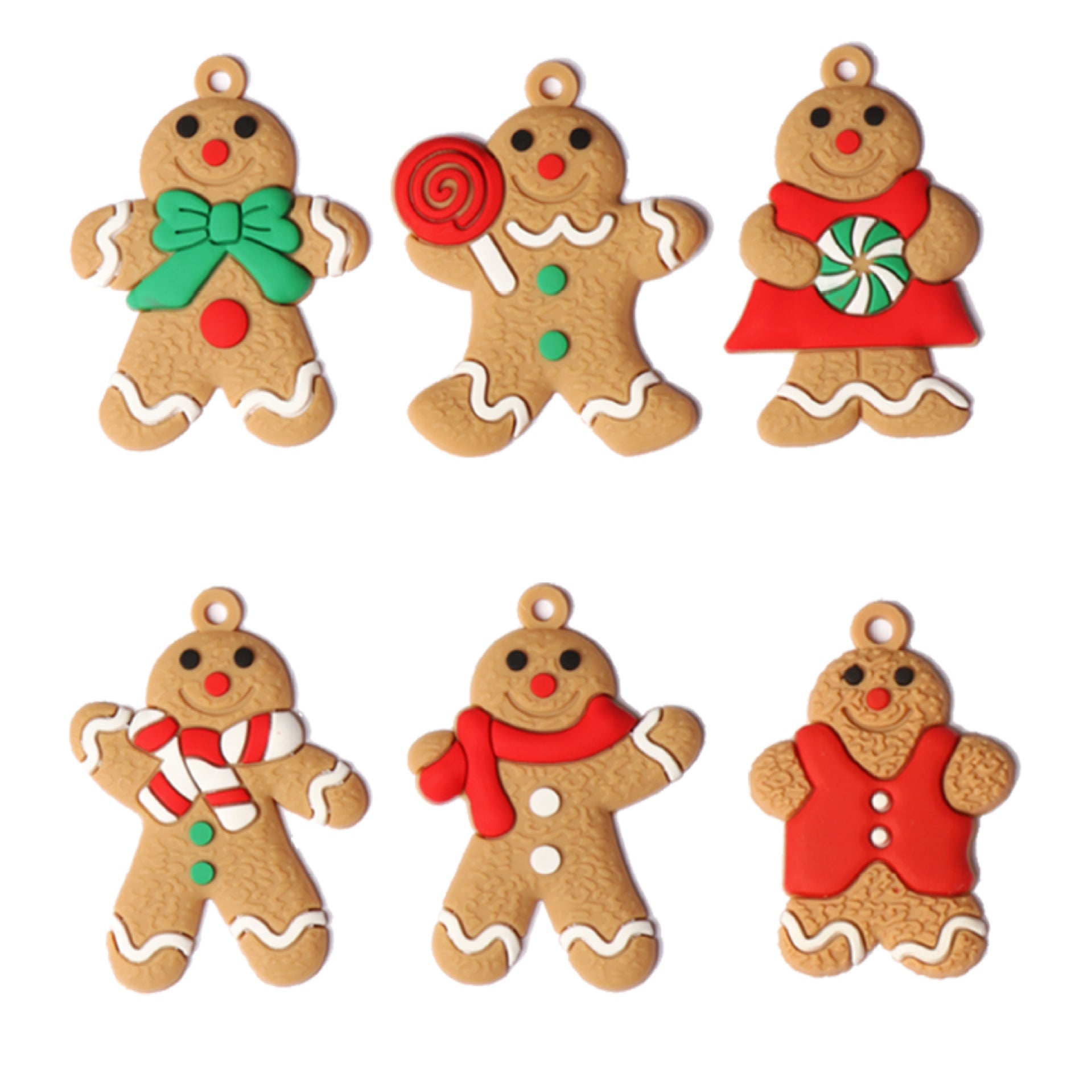Christmas gingerbread man pendant