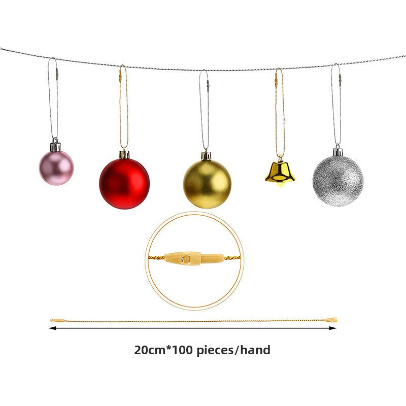 Christmas hanging string
