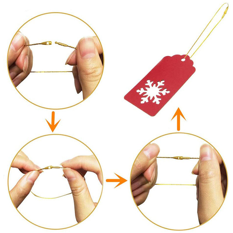 Christmas hanging string