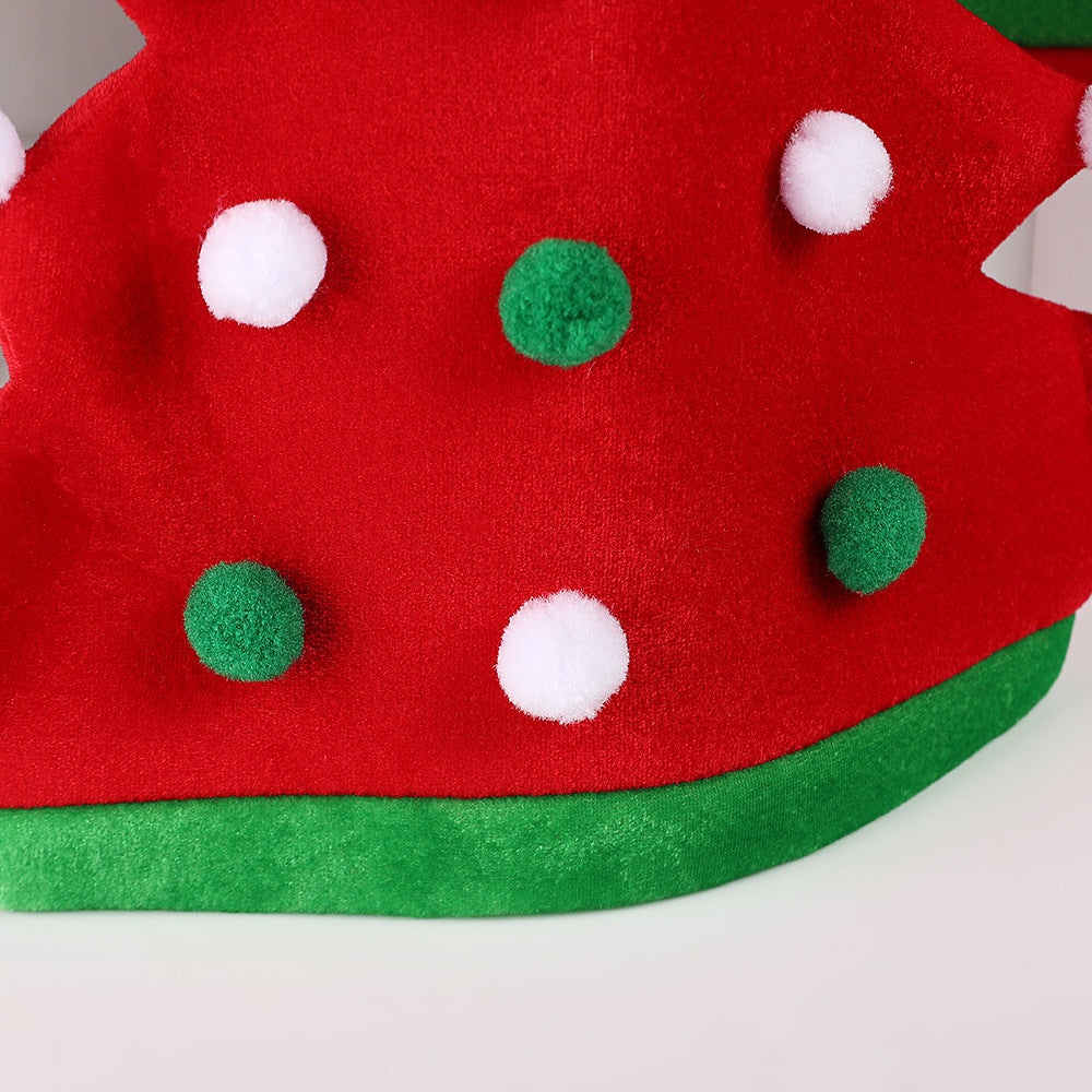 Christmas hat tree hat