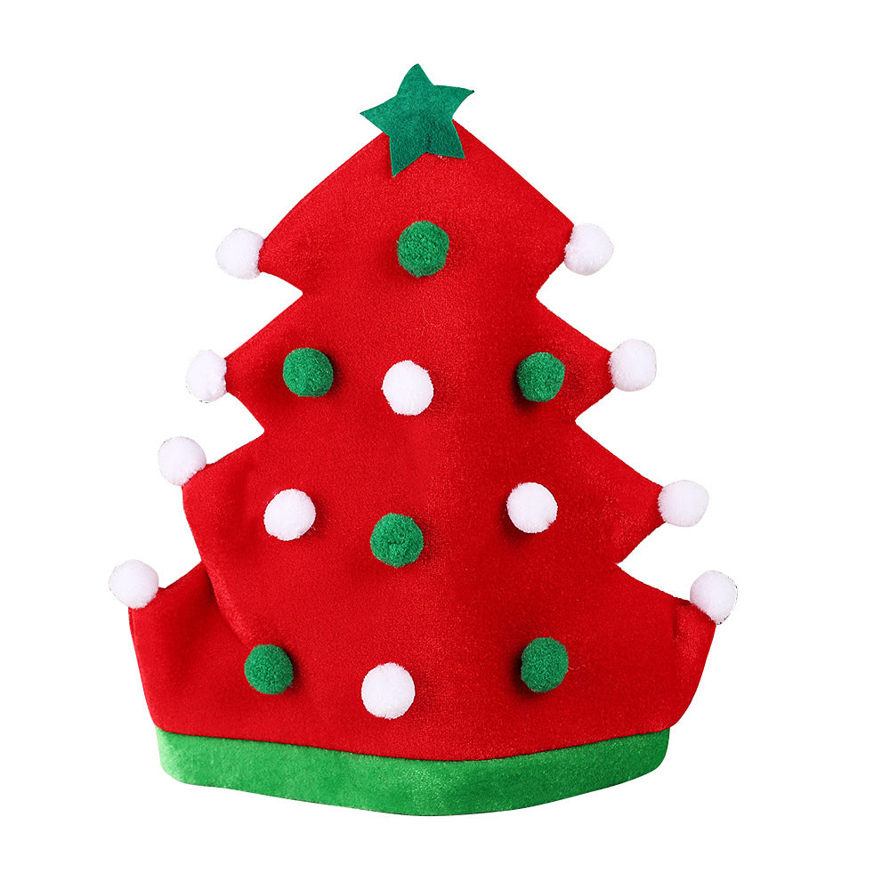 Christmas hat tree hat