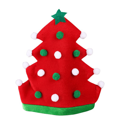 Christmas hat tree hat