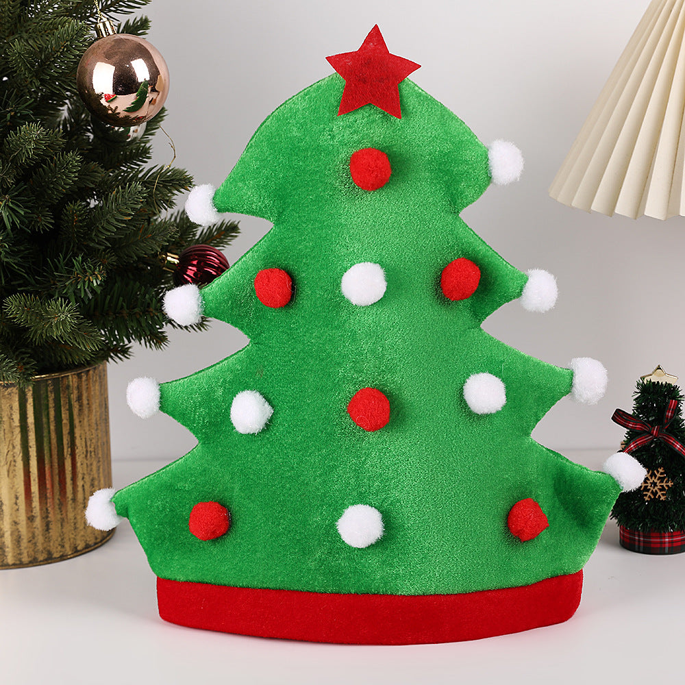 Christmas hat tree hat