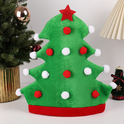 Christmas hat tree hat