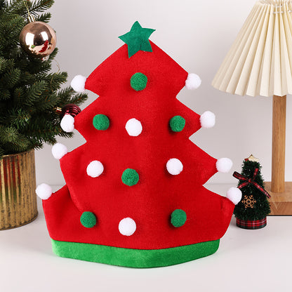 Christmas hat tree hat