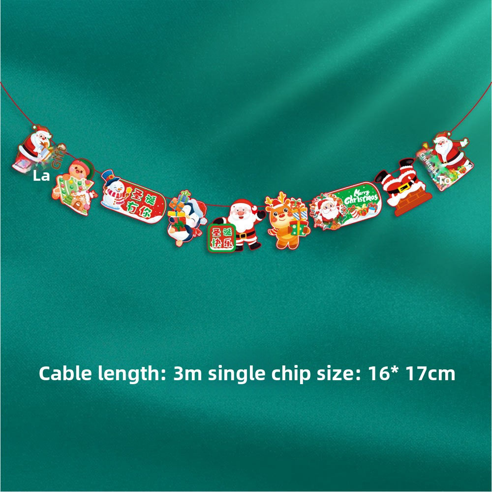 Christmas lace decoration pendant