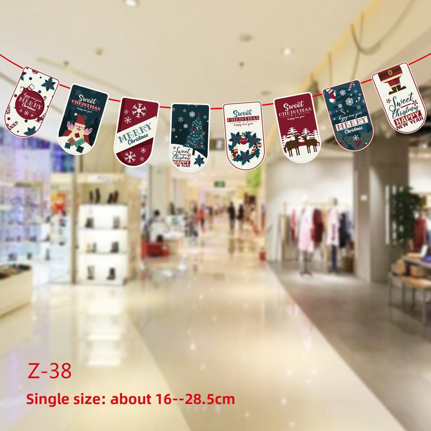 Christmas lace decoration pendant