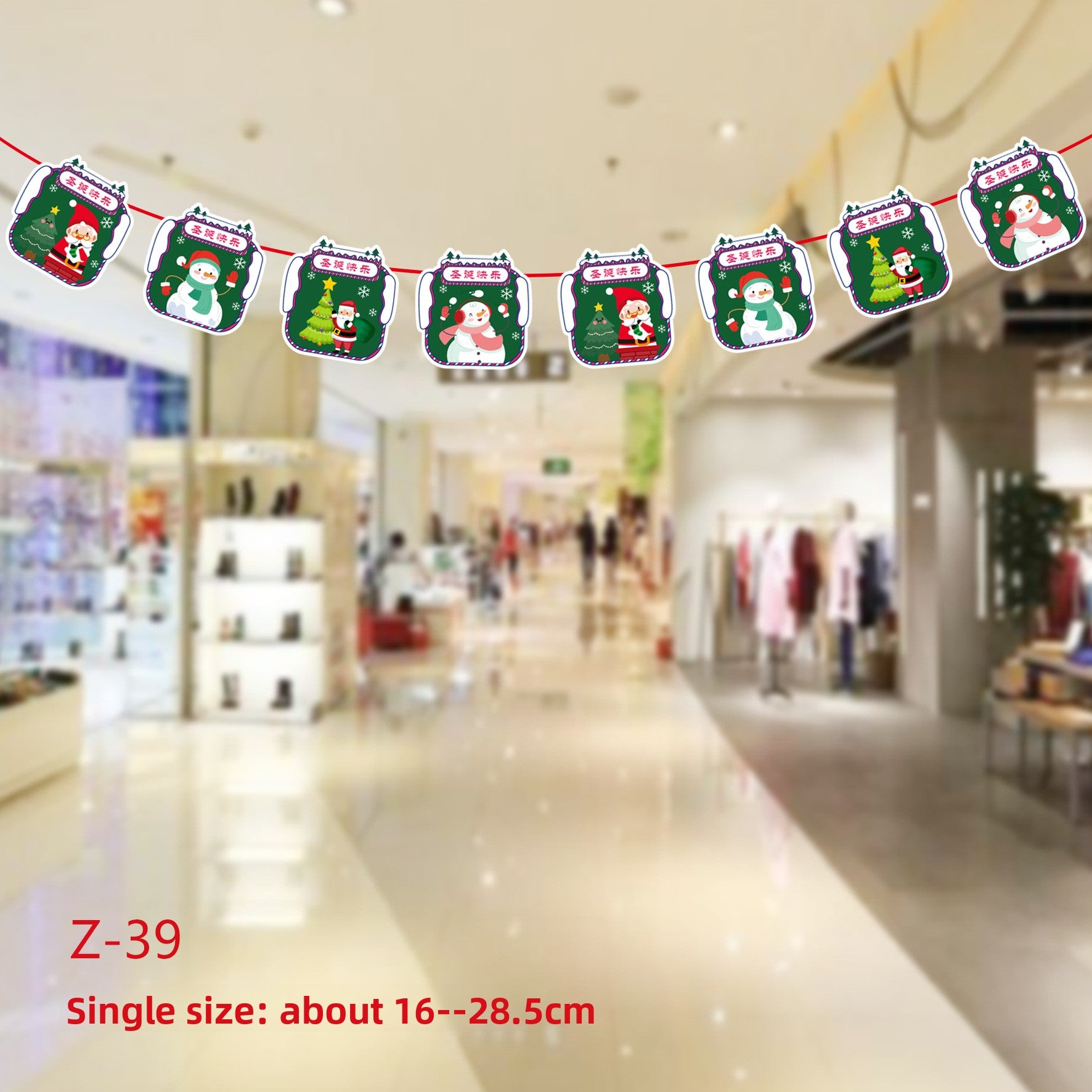 Christmas lace decoration pendant