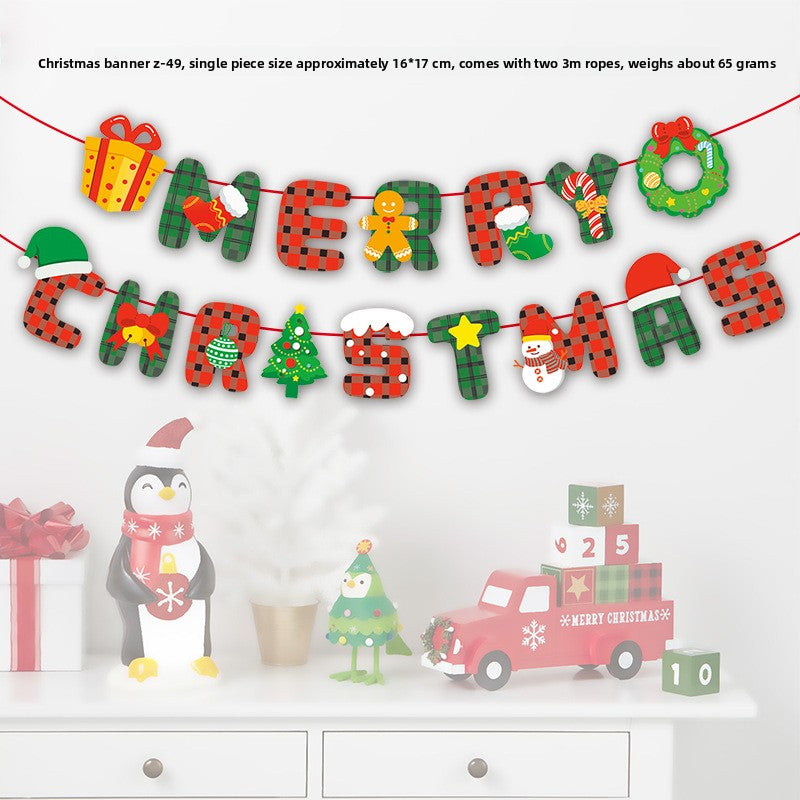 Christmas lace decoration pendant