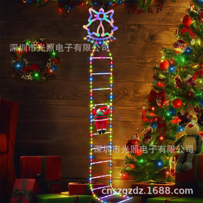 Christmas LED Ladder Light String