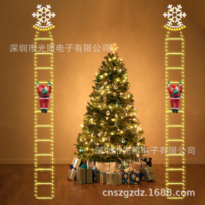 Christmas LED Ladder Light String