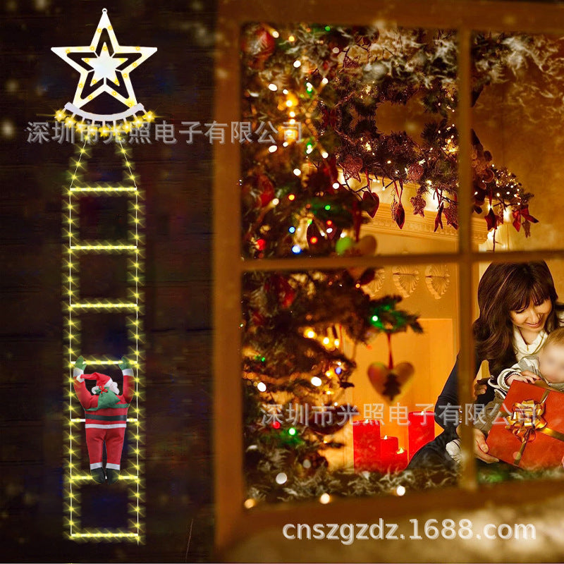 Christmas LED Ladder Light String