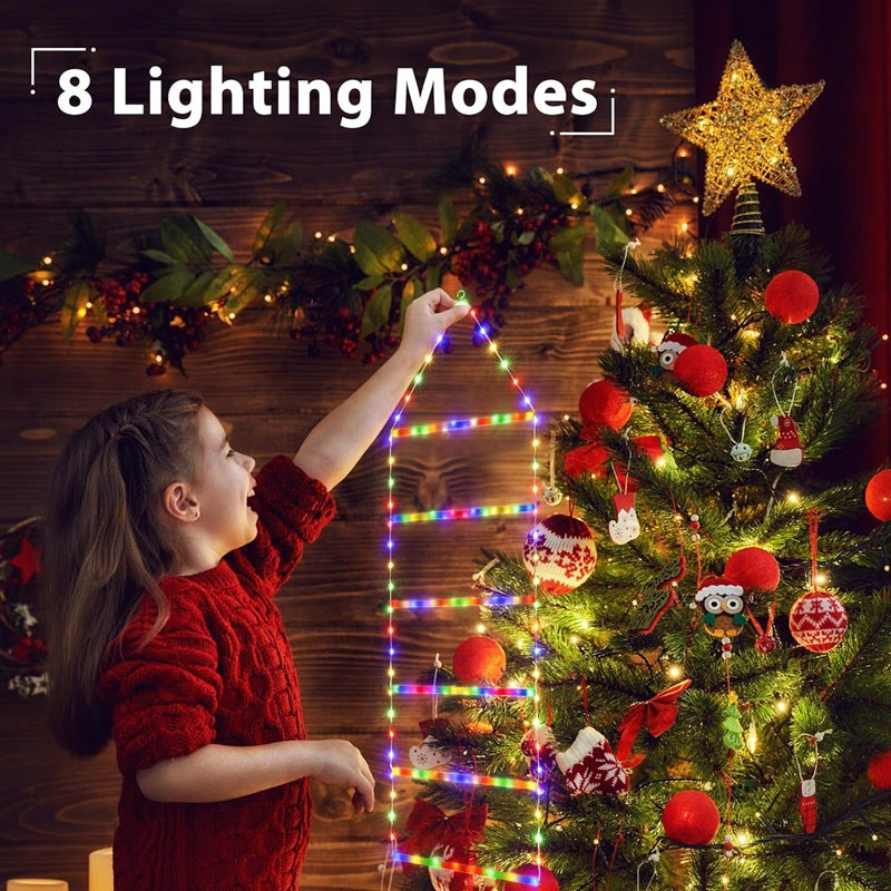 Christmas LED Ladder Light String