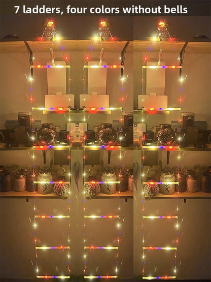 Christmas LED Ladder Light String