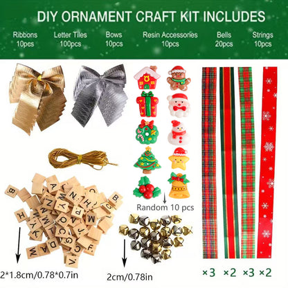 Christmas ornament DIY materials