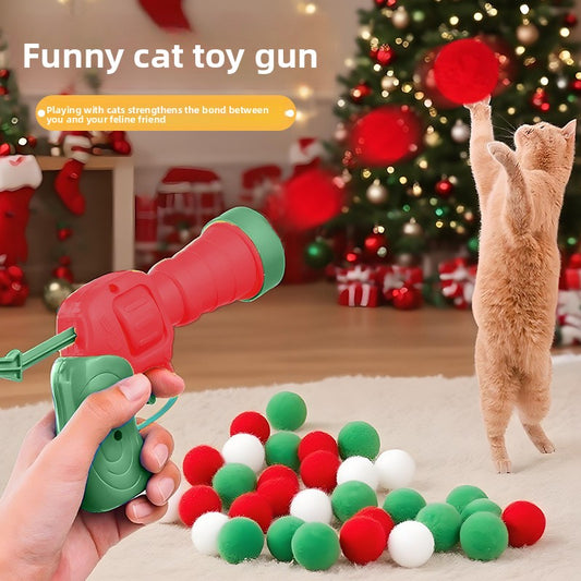 Christmas Pet Cat Toy Ball