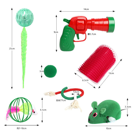 Christmas Pet Cat Toy Ball