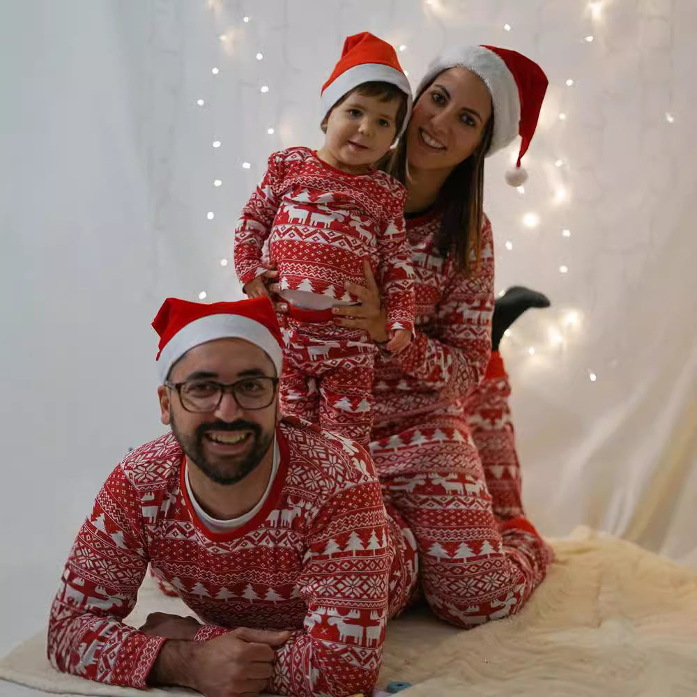 Christmas Printed Children's Family Clothing Set