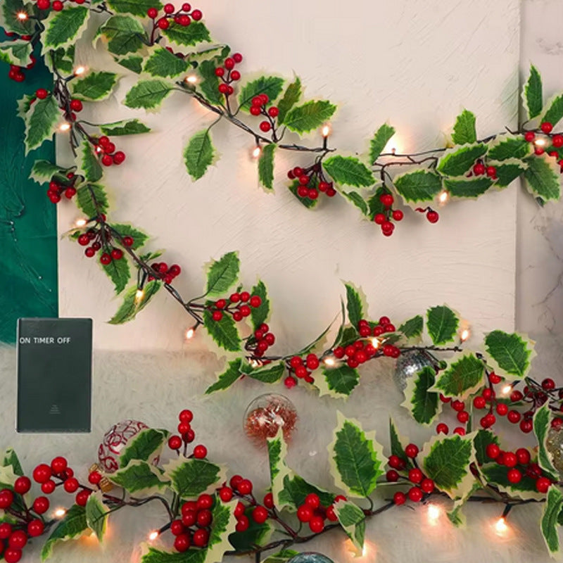 Christmas rattan light