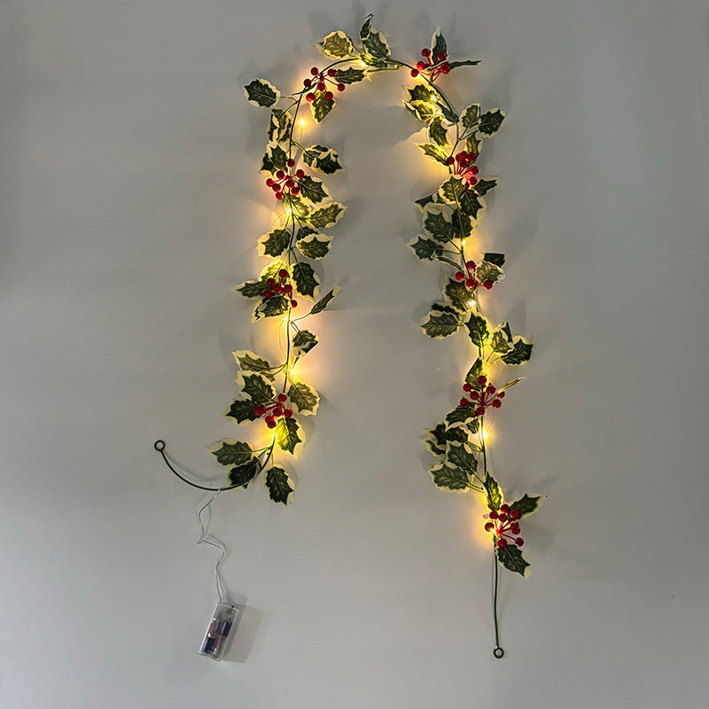 Christmas rattan light