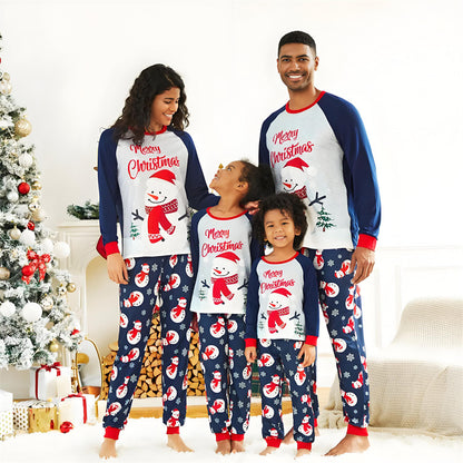 Christmas Reindeer Print Pajama Set