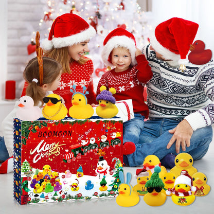 Christmas Rubber Duck Toy Advent Calendar