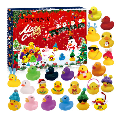 Christmas Rubber Duck Toy Advent Calendar