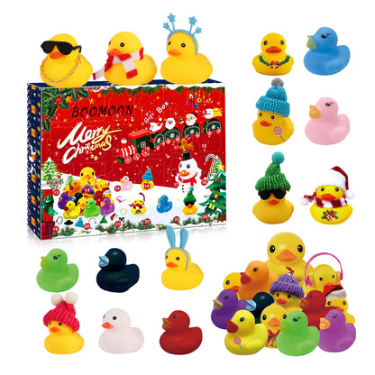 Christmas Rubber Duck Toy Advent Calendar