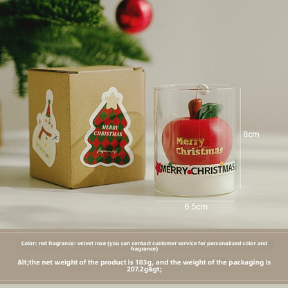 Christmas Scented Candles in Festive Shapes