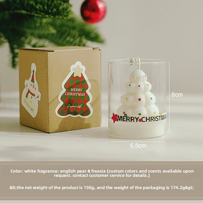 Christmas Scented Candles in Festive Shapes